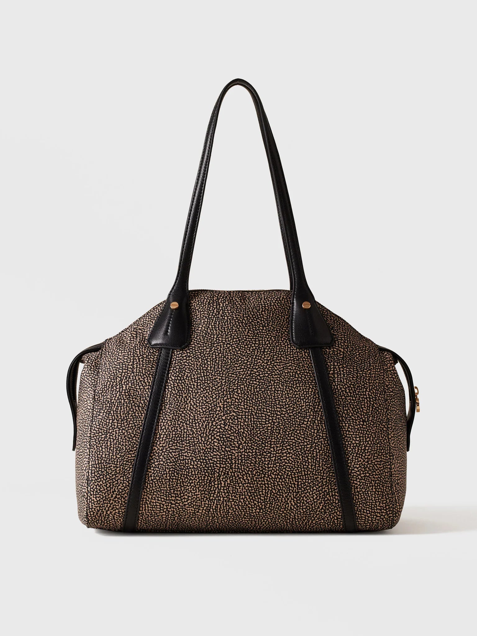 POCHE SHOPPING BAG MEDIUM - Natural OP/Black