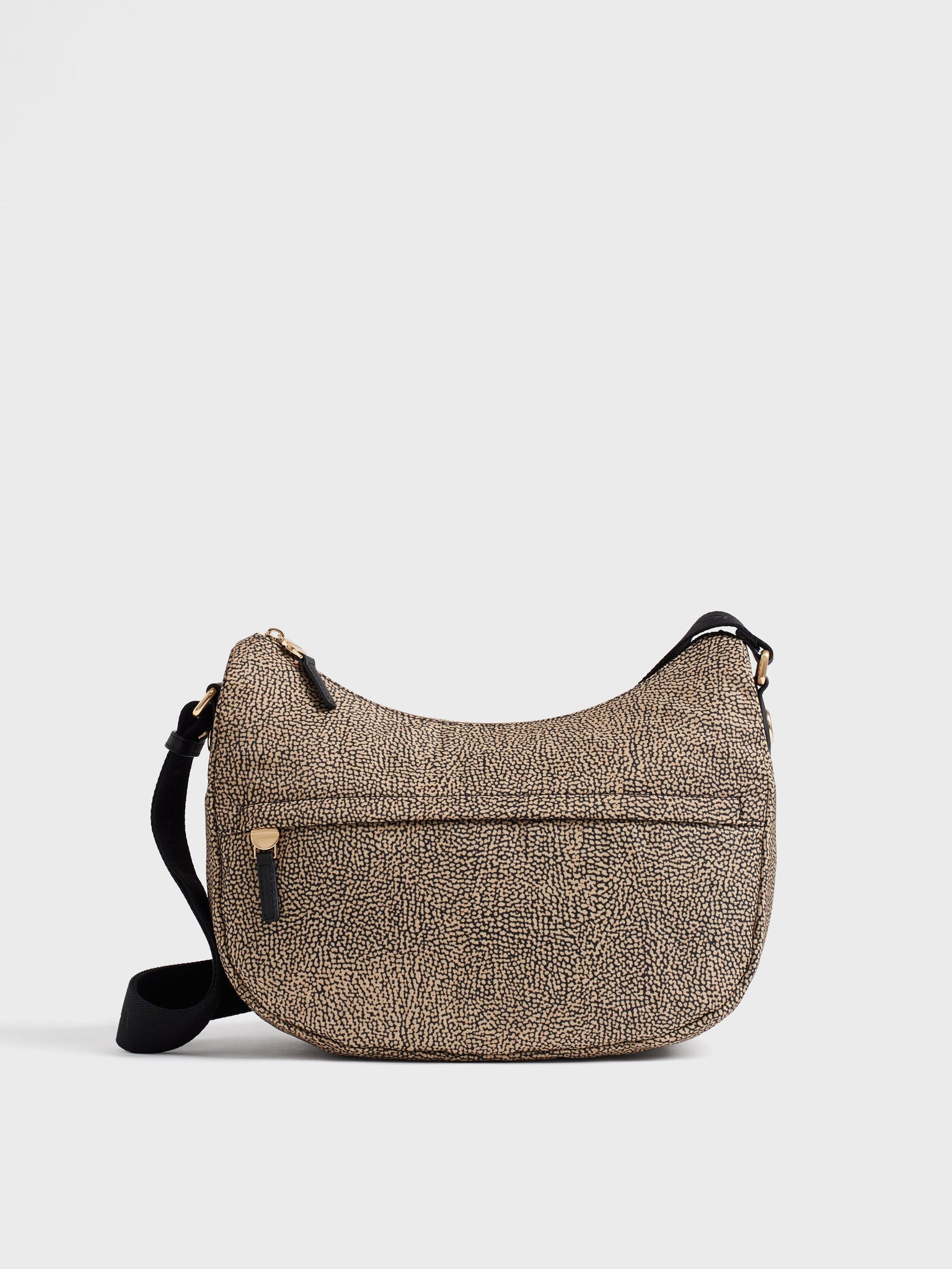 B-CLUB LUNA BAG MIDDLE - Op Natural /Black