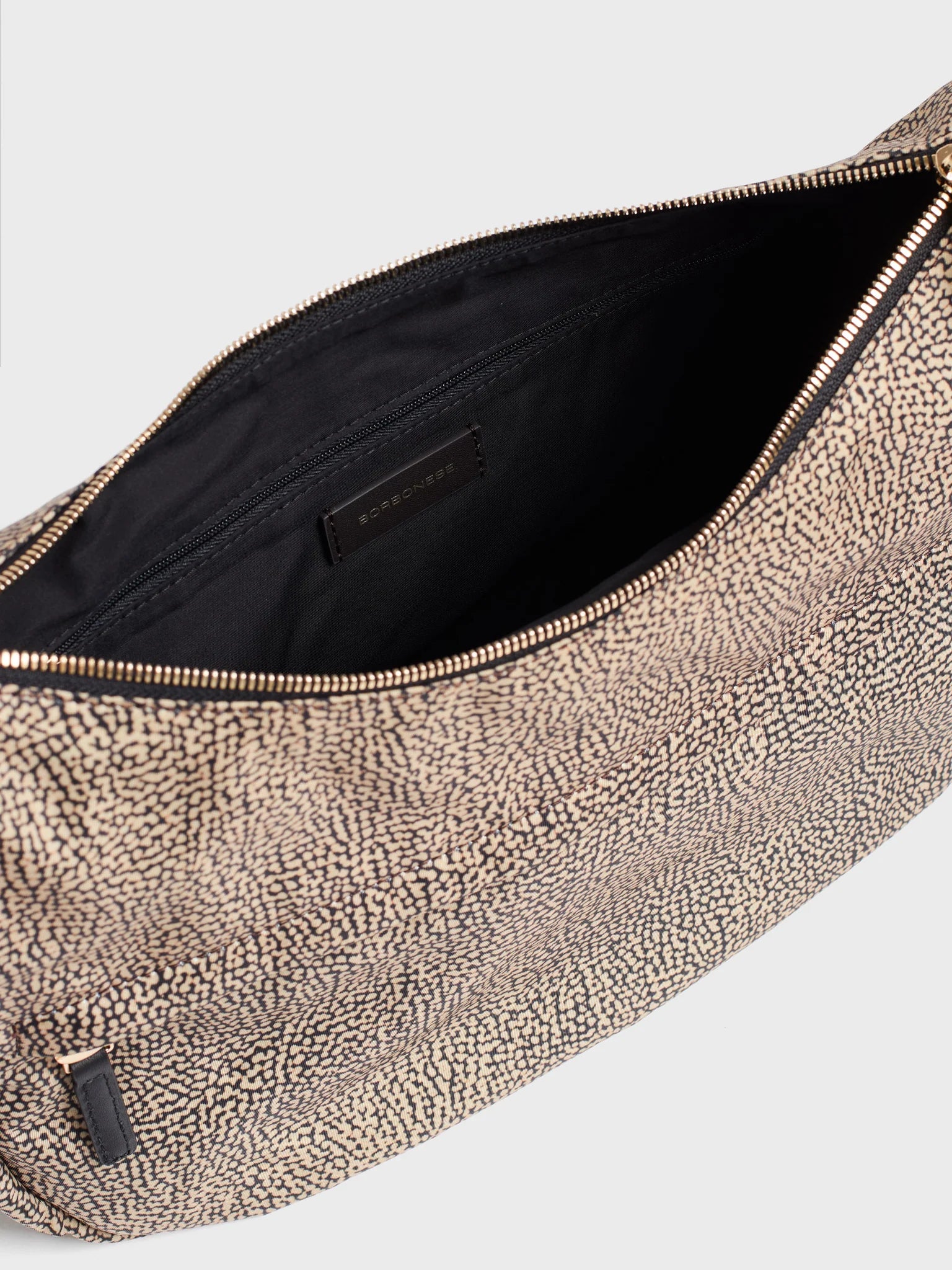 B-CLUB LUNA BAG MIDDLE - Op Natural /Black