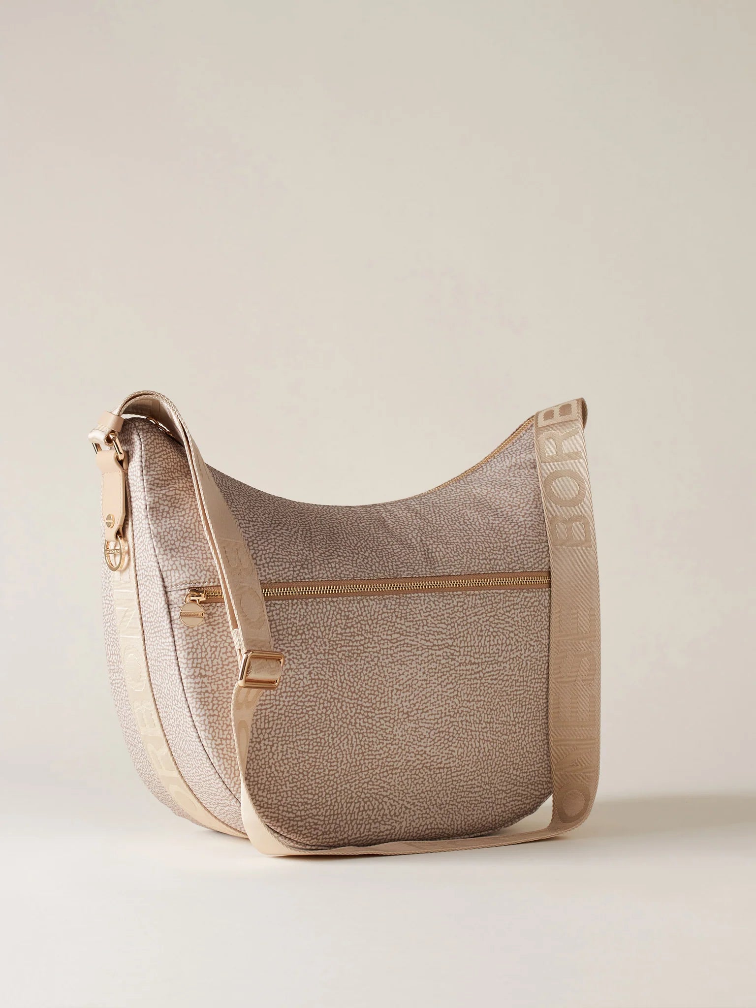 LUNA BAG MEDIUM IN JET -Sand