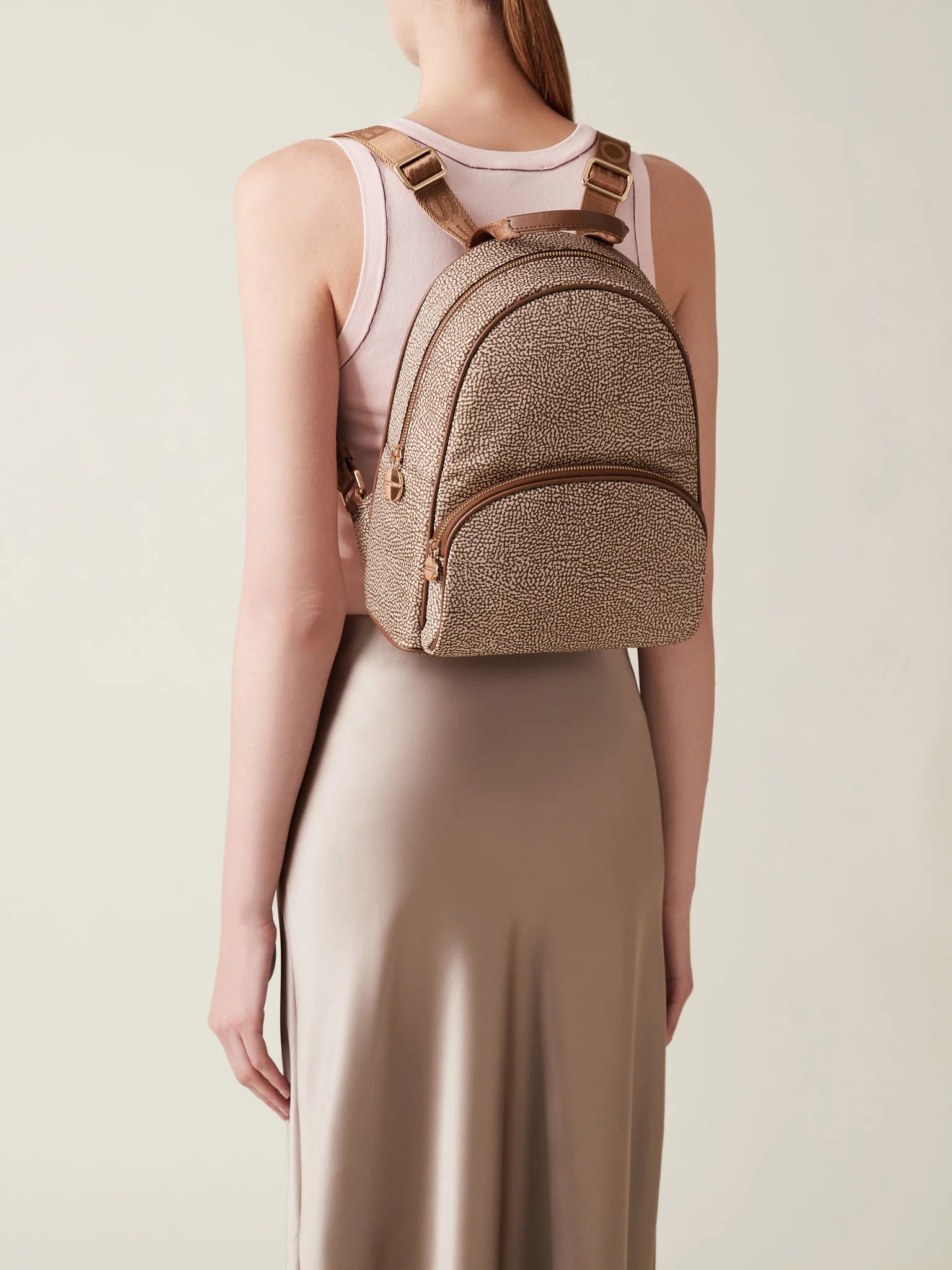 ZAINO MEDIUM - Beige/Brown