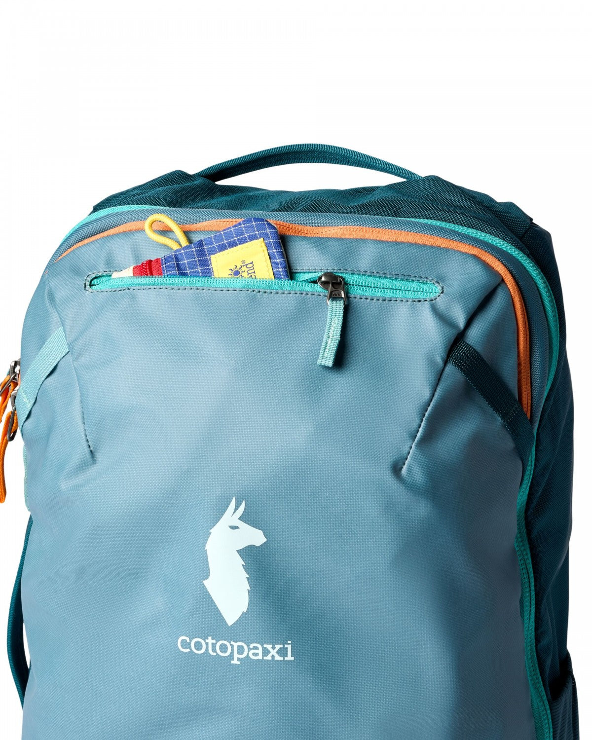 MITTLERER RUCKSACK MIT TASCHEN - Olive