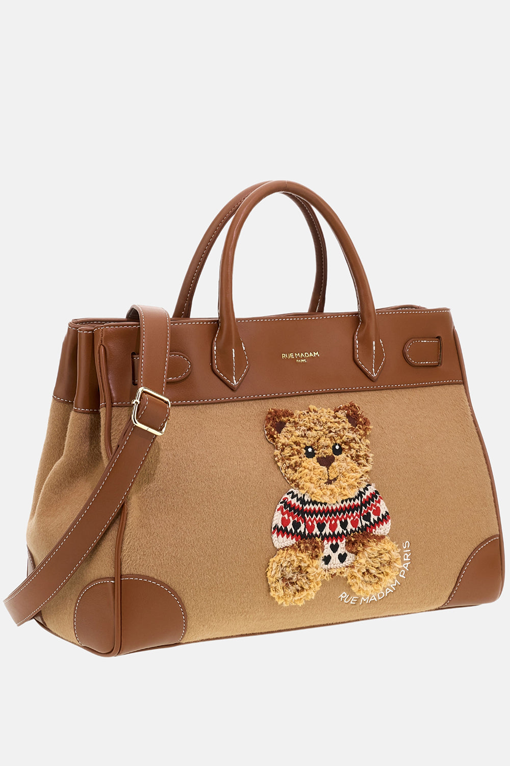 MARVIN LOVE TOTE - Brown