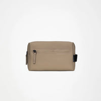 2 Zip Wash Bag - Beige