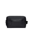 2 Zip Wash Bag - Black