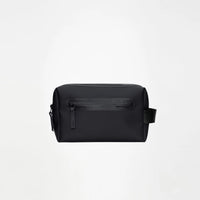2 Zip Wash Bag - Black