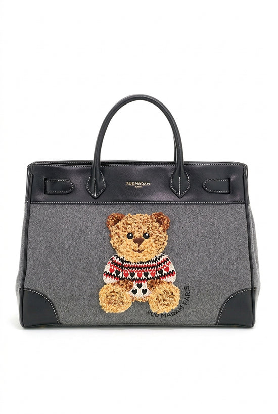 MARVIN LOVE TOTE - Grey