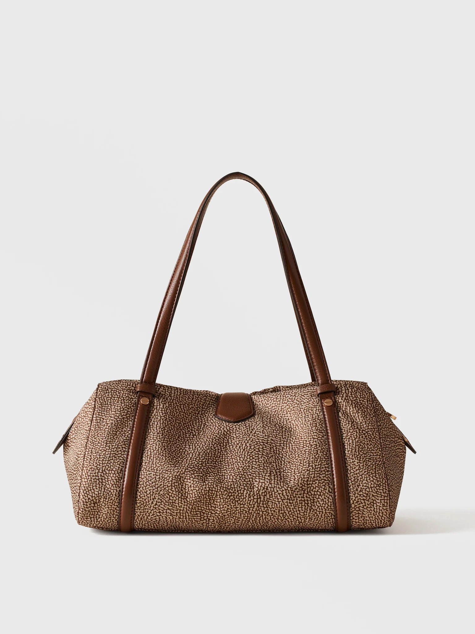 POCHE BOWLER BAG MEDIUM - Beige/Brown