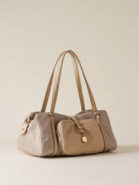 POCHE BOWLER BAG MEDIUM - Sand