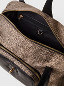 POCHE BOWLER BAG MEDIUM - Natural OP / Black