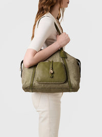 POCHE SHOPPING BAG MEDIUM - Olive
