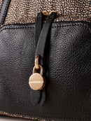 POCHE SHOPPING BAG MEDIUM - Natural OP/Black