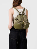 ZAINO MEDIO CON TASCHE - Olive