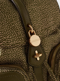 ZAINO MEDIO CON TASCHE - Olive