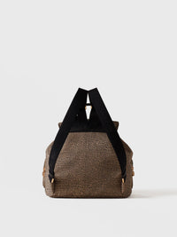 MITTLERER RUCKSACK MIT TASCHEN - Olive