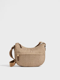 LUNA BAG SMALL IN JET - Beige Braun