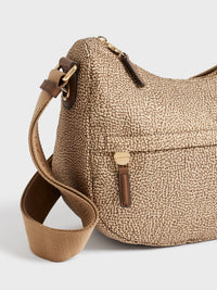 LUNA BAG SMALL IN JET - Beige Braun