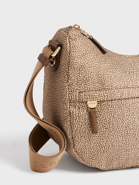 B-CLUB LUNA BAG MIDDLE - Beige/Brown