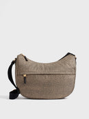 B-CLUB LUNA BAG MEDIUM - Op Natural/Black