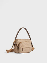 B-CLUB CAMERA CASE SMALL - Beige/Brown