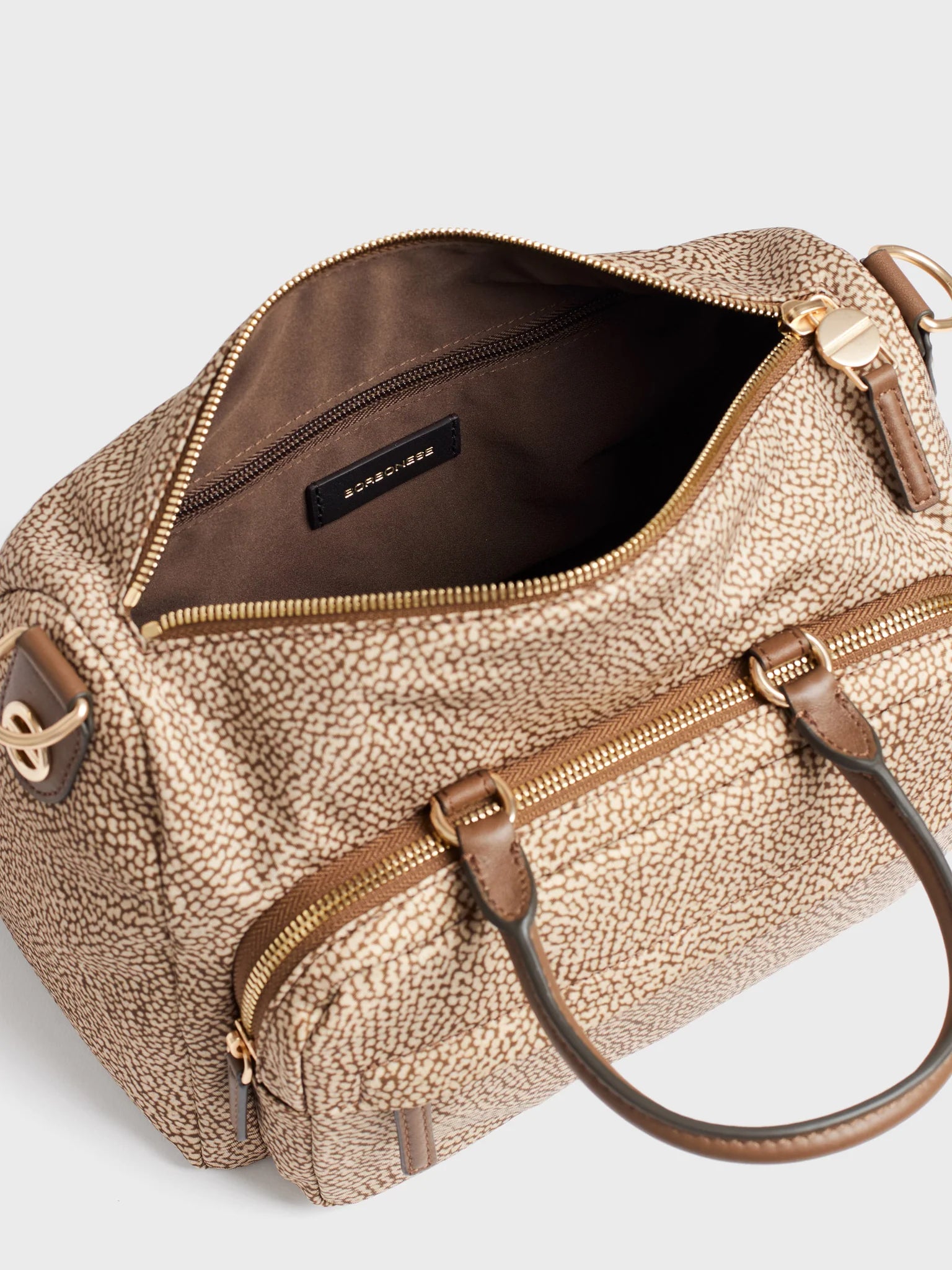 LUNA BAG PETIT - Op Natur/Schwarz
