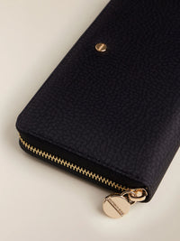 PORTAFOGLIO IN JET Large - Dark Black