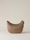 LUNA BAG SMALL IN JET - Beige Brown