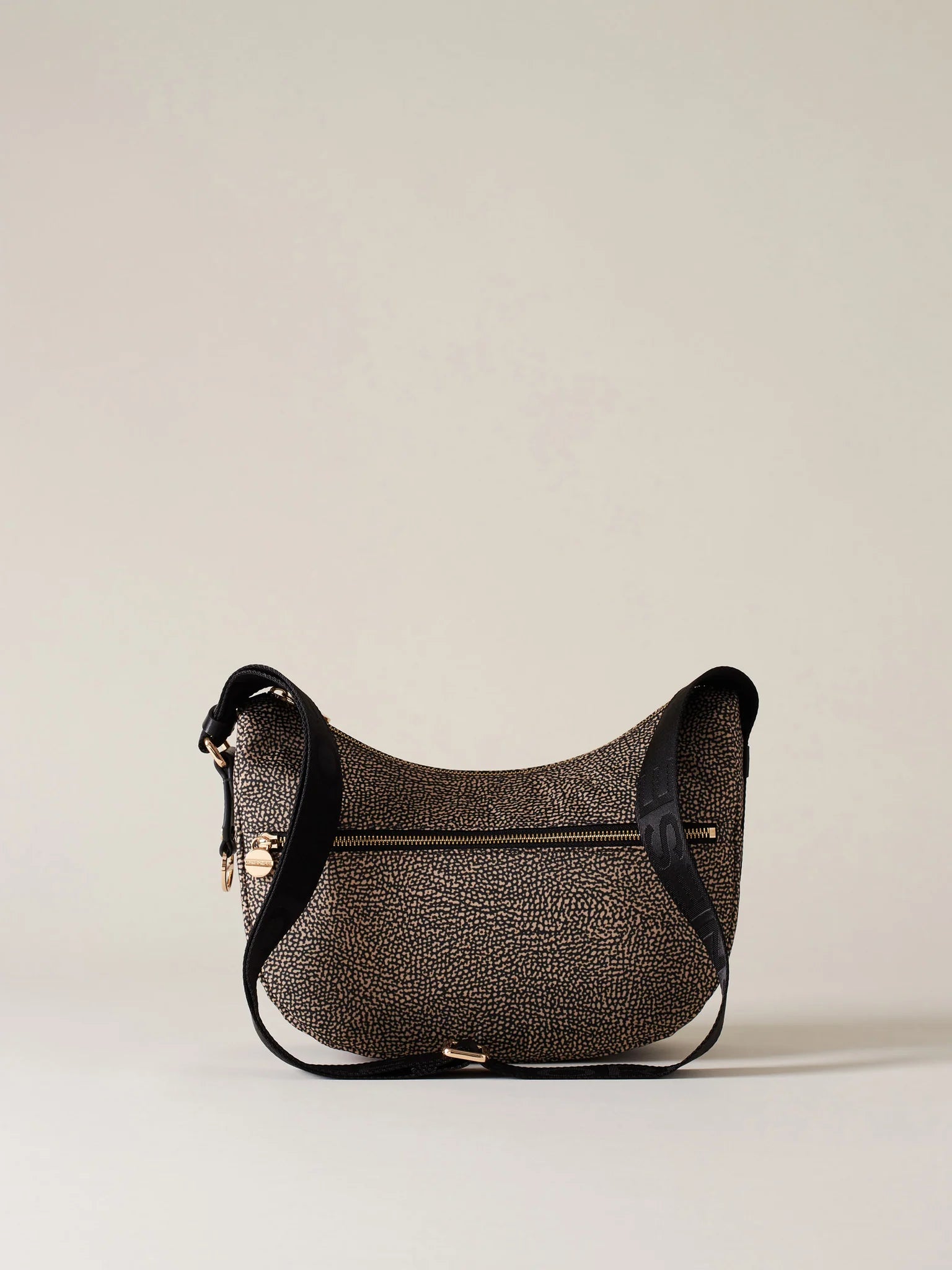 LUNA BAG SMALL IN JET - Op Natural/Black