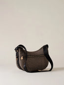 LUNA BAG SMALL IN JET - Op Natural/Black