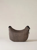 LUNA BAG SMALL IN JET - Op Natural/Black