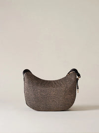 LUNA BAG SMALL IN JET - Op Natural/Black