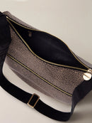 LUNA BAG SMALL IN JET - Op Natural/Black