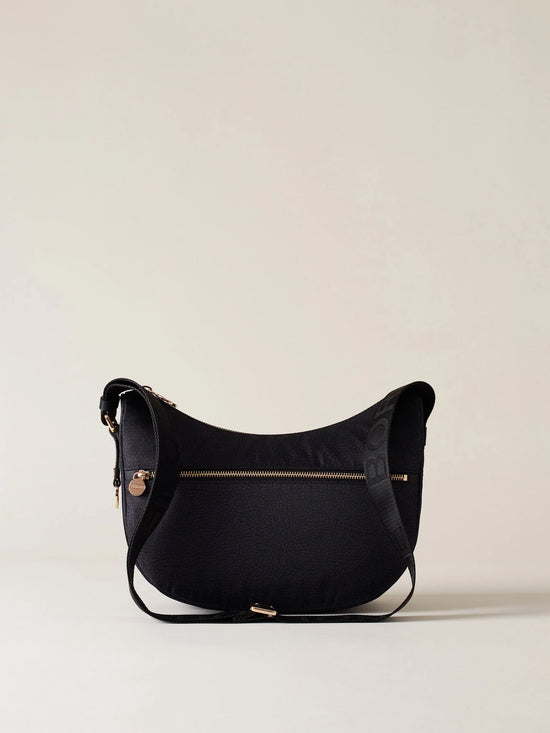 LUNA BAG SMALL IN JET - Dark Black