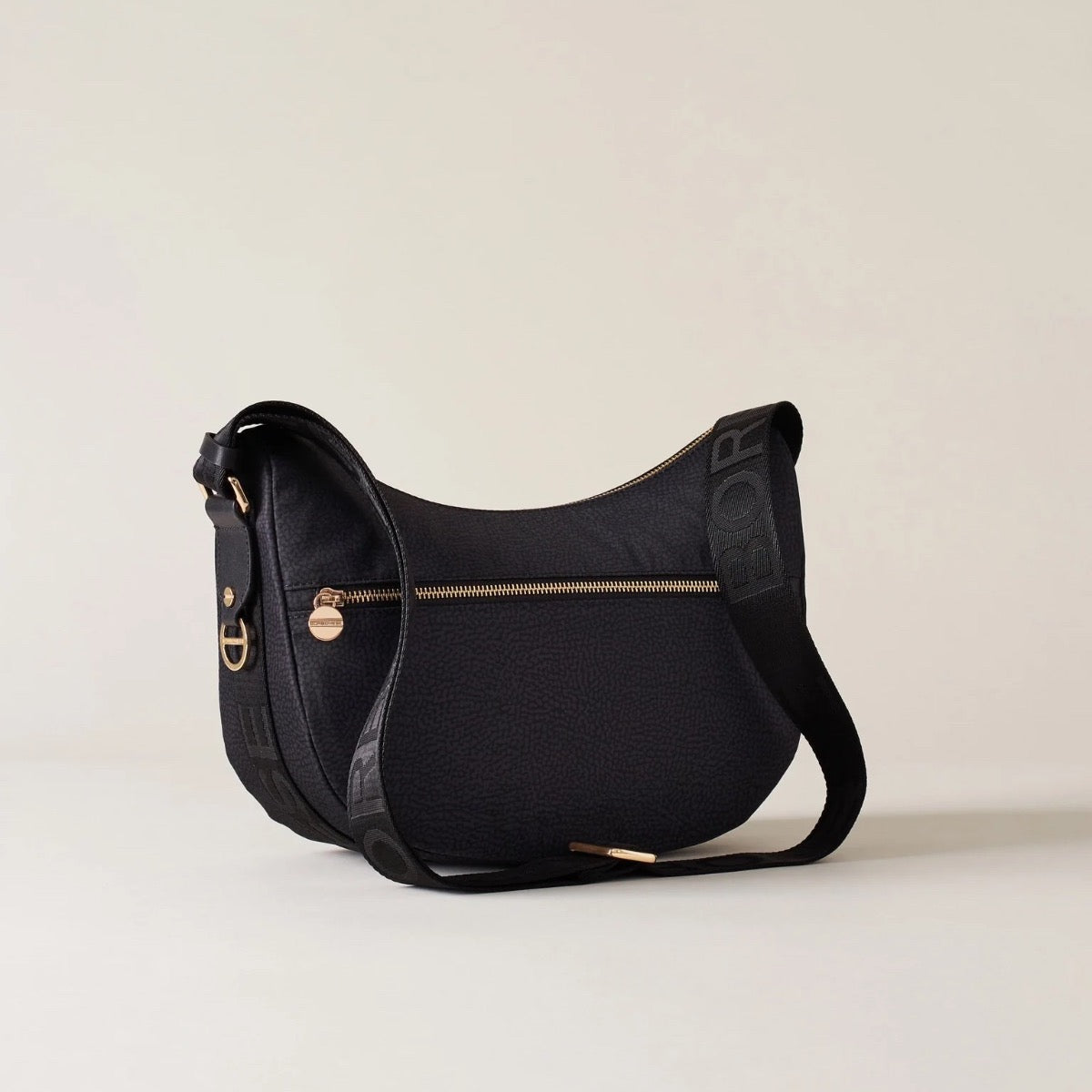 LUNA BAG SMALL IN JET - Dark Black image2