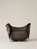 LUNA BAG MIDDLE IN JET - Op Natural/Black
