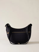 LUNA BAG MIDDLE IN JET - Dark Black