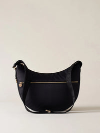 LUNA BAG MIDDLE IN JET - Dark Black