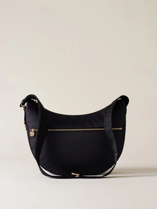 LUNA BAG MIDDLE IN JET - Dark Black