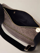 LUNA BAG MIDDLE IN JET - Op Natural/Black image2