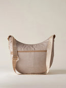 LUNA BAG MEDIUM IN JET -Sand