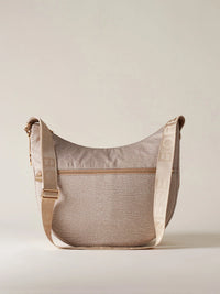 LUNA BAG MEDIUM IN JET -Sand