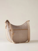 LUNA BAG MEDIUM IN JET -Sand