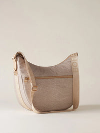LUNA BAG MEDIUM IN JET -Sand