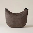 LUNA BAG MEDIUM IN JET - Op Natural/Black image3