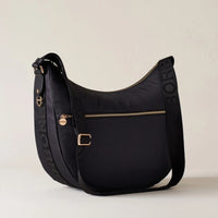 LUNA BAG MEDIUM IN JET - Dark Black image3