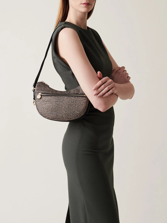 LUNA BAG PETIT - Op Natural/Black