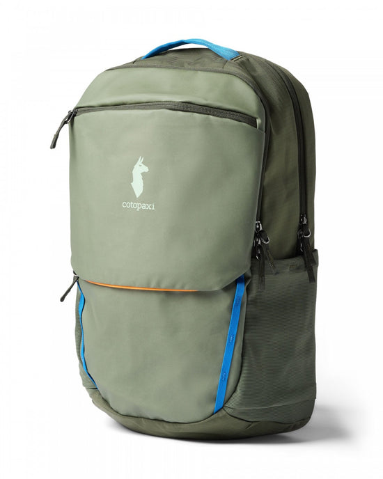 MEDIUM BACKPACK WITH POCKETS - Olive