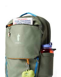 MEDIUM BACKPACK WITH POCKETS - Olive
