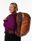 MITTLERER RUCKSACK MIT TASCHEN - Olive