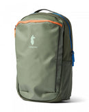 MITTLERER RUCKSACK MIT TASCHEN - Olive